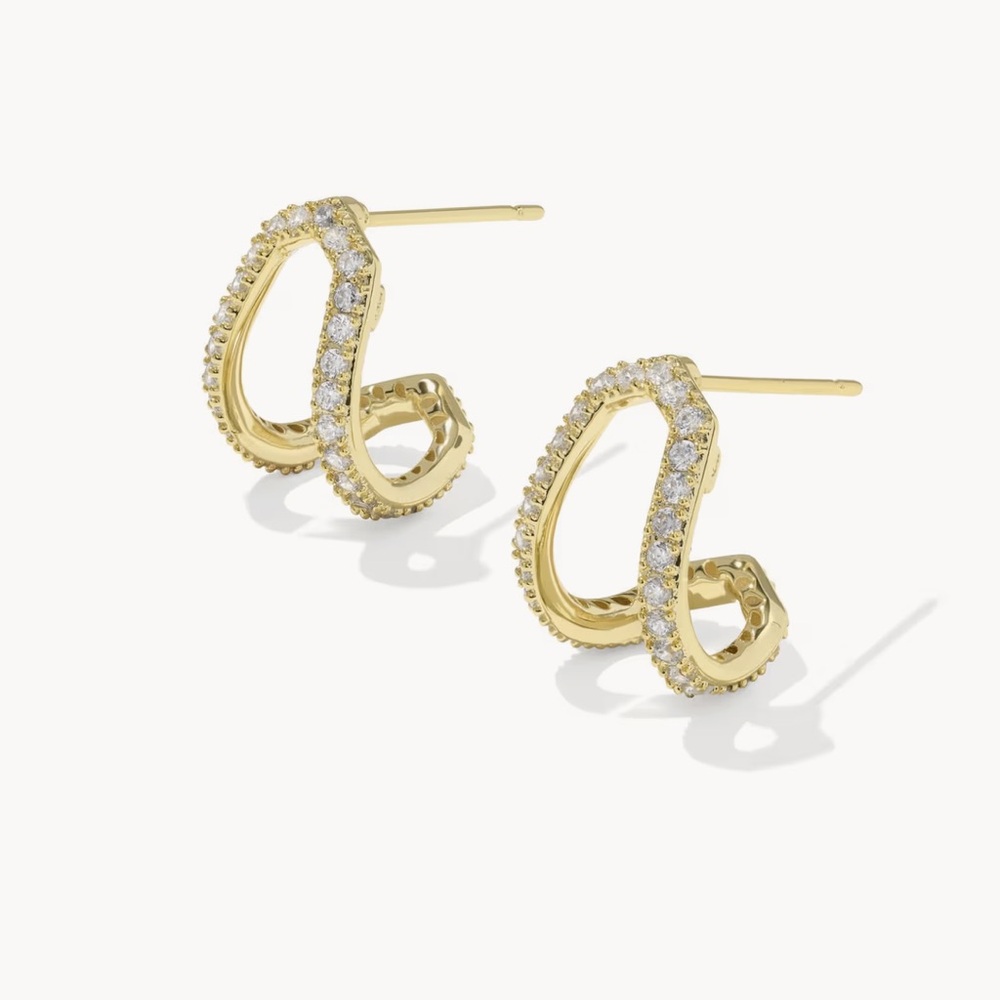 NWT Kendra Scott Huggie earring